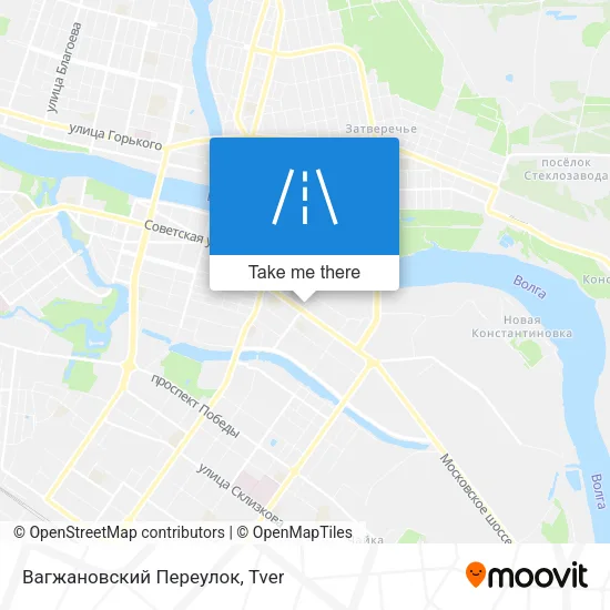 Вагжановский Переулок map