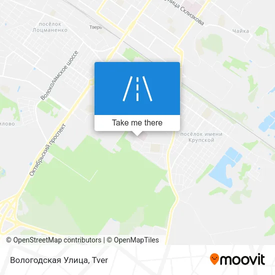 Вологодская Улица map