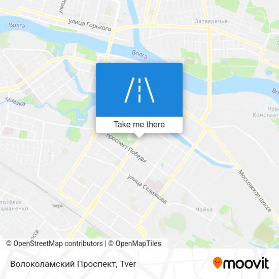 Волоколамский Проспект map