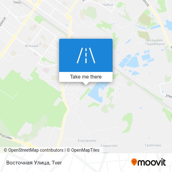 Восточная Улица map