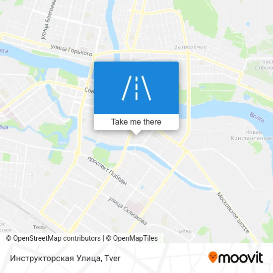 Инструкторская Улица map