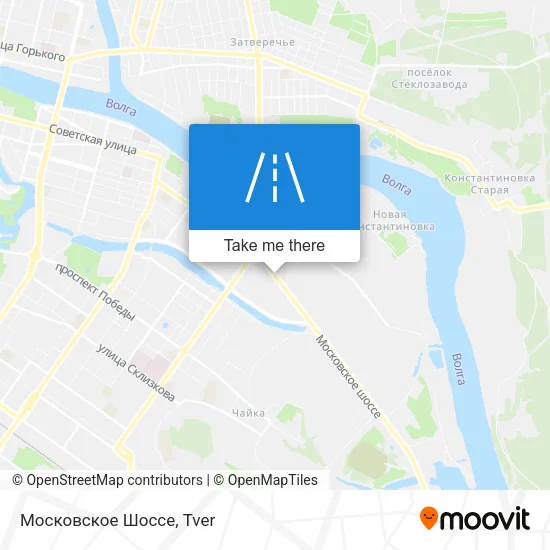 Московское Шоссе map