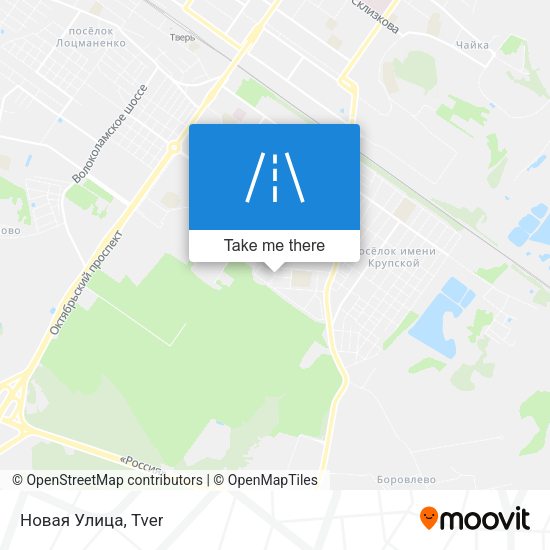 Новая Улица map