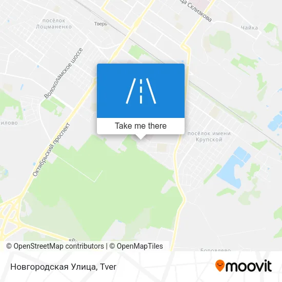 Новгородская Улица map