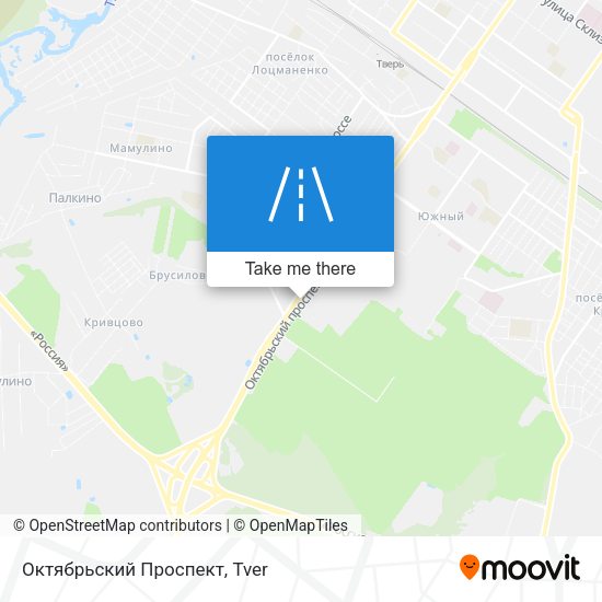 Октябрьский Проспект map