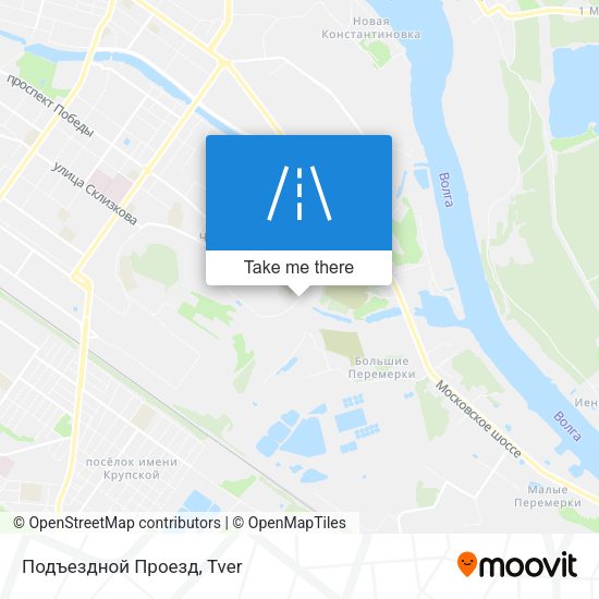 Подъездной Проезд map