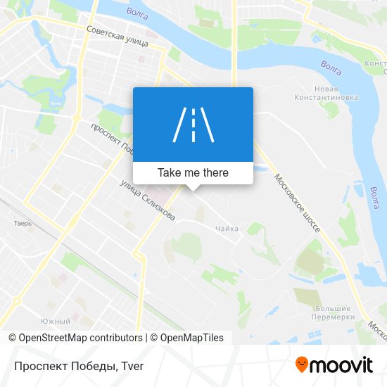 Проспект Победы map