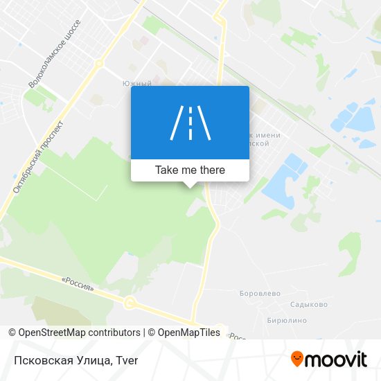 Псковская Улица map
