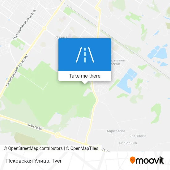 Псковская Улица map