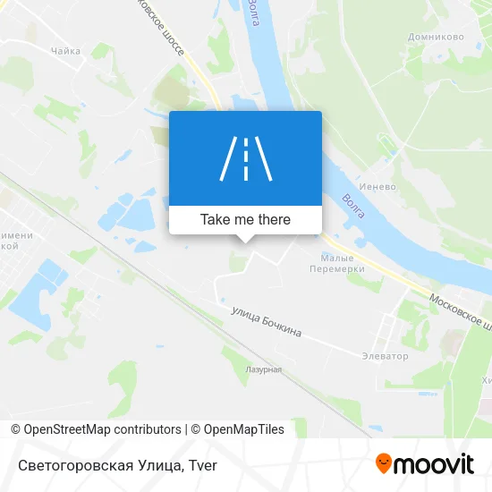 Светогоровская Улица map