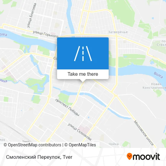 Смоленский Переулок map