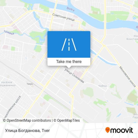 Улица Богданова map