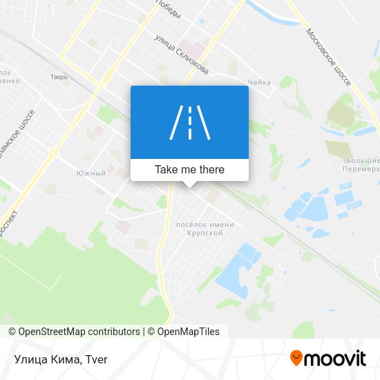Улица Кима map