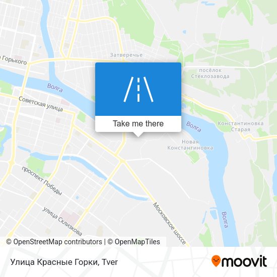 Улица Красные Горки map