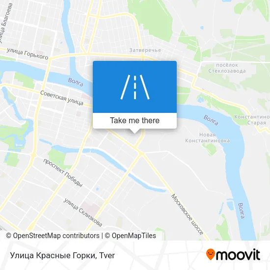 Улица Красные Горки map