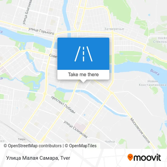 Улица Малая Самара map