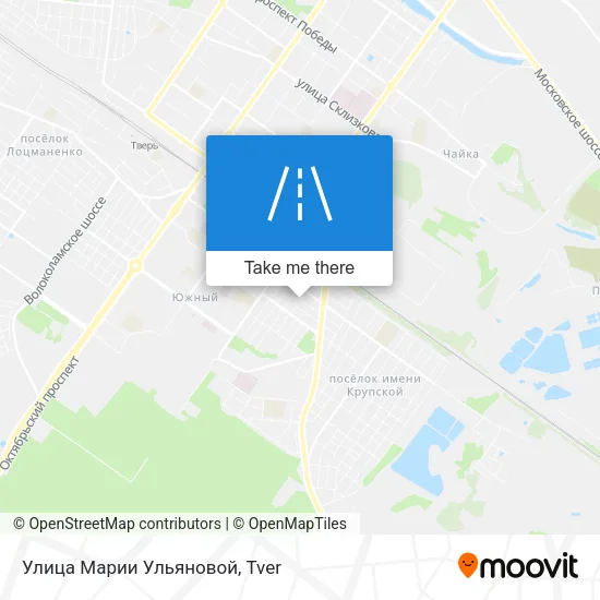 Улица Марии Ульяновой map