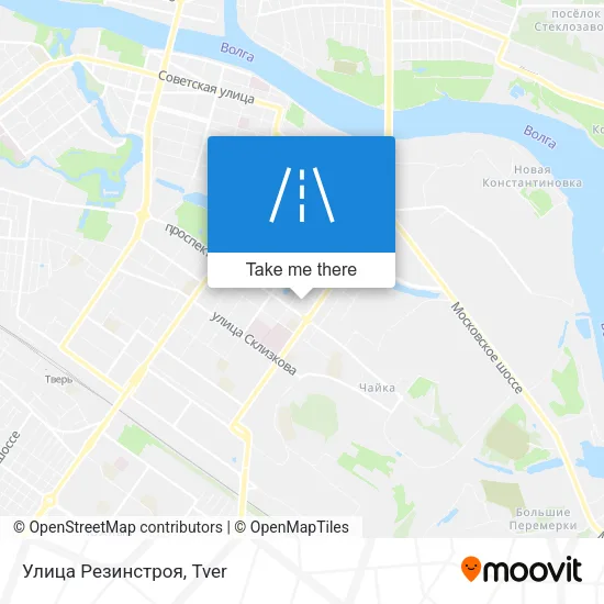 Улица Резинстроя map
