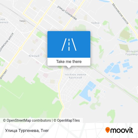 Улица Тургенева map