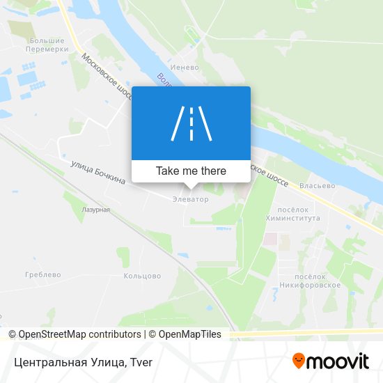 Центральная Улица map