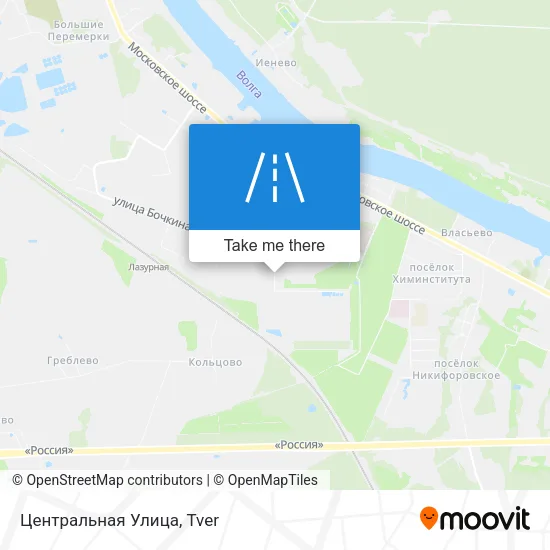 Центральная Улица map