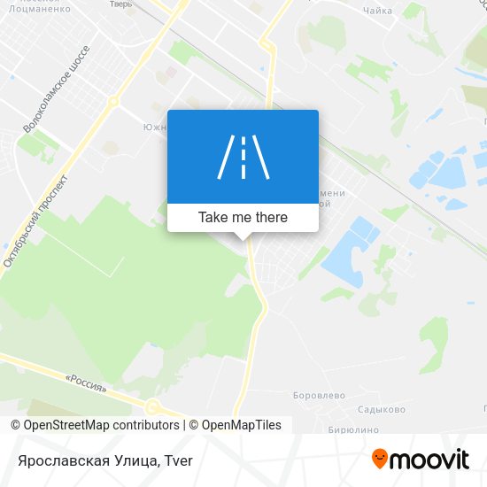 Ярославская Улица map
