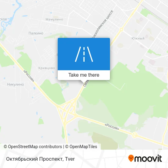 Октябрьский Проспект map