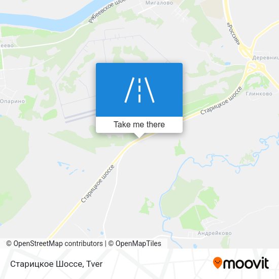 Старицкое Шоссе map