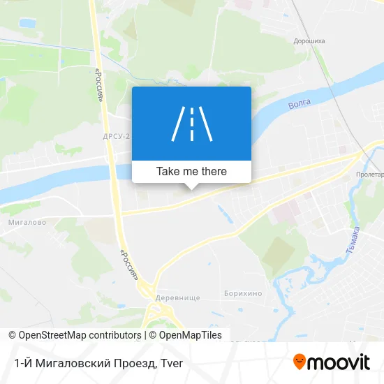 1-Й Мигаловский Проезд map