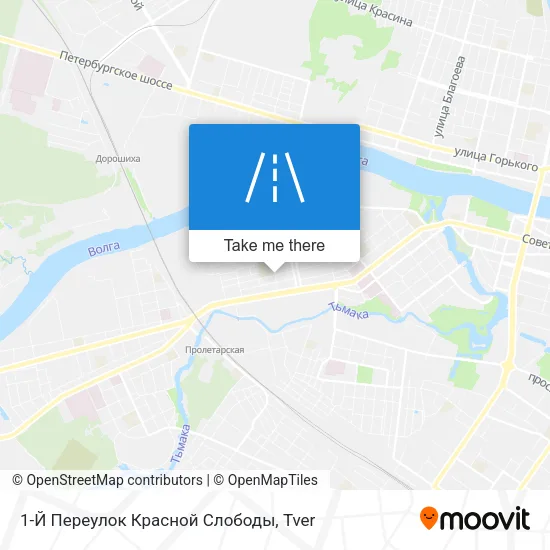 1-Й Переулок Красной Слободы map