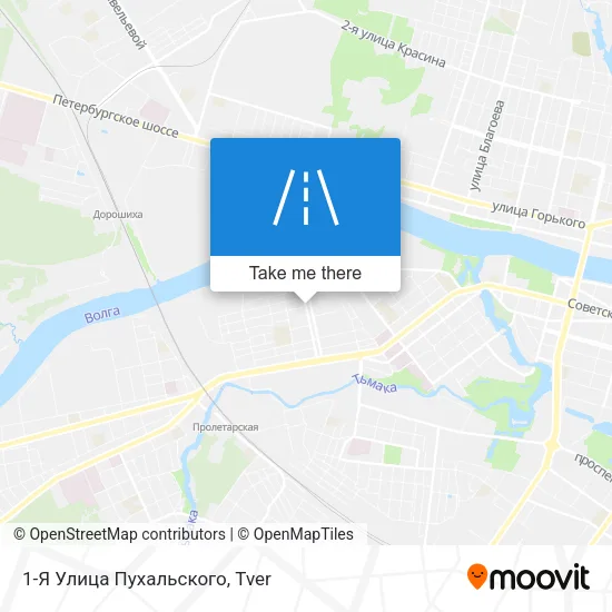 1-Я Улица Пухальского map