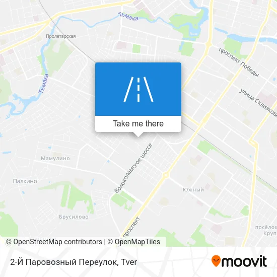 2-Й Паровозный Переулок map