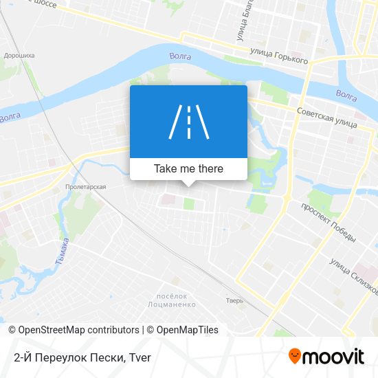 2-Й Переулок Пески map