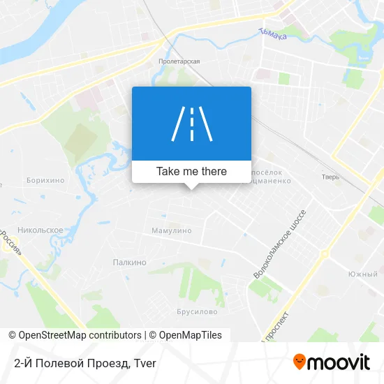 2-Й Полевой Проезд map
