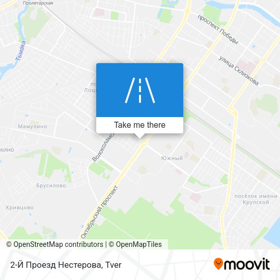 2-Й Проезд Нестерова map