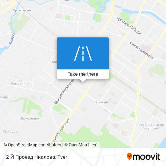 2-Й Проезд Чкалова map