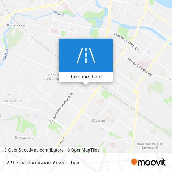 2-Я Завокзальная Улица map