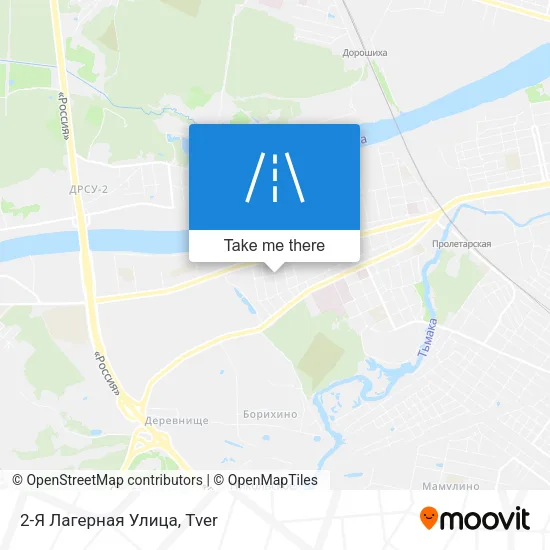 2-Я Лагерная Улица map