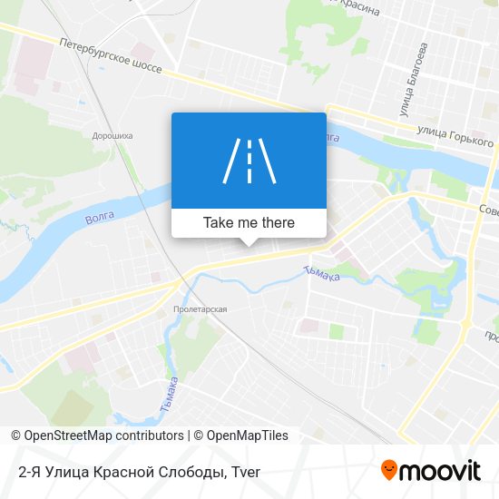 2-Я Улица Красной Слободы map