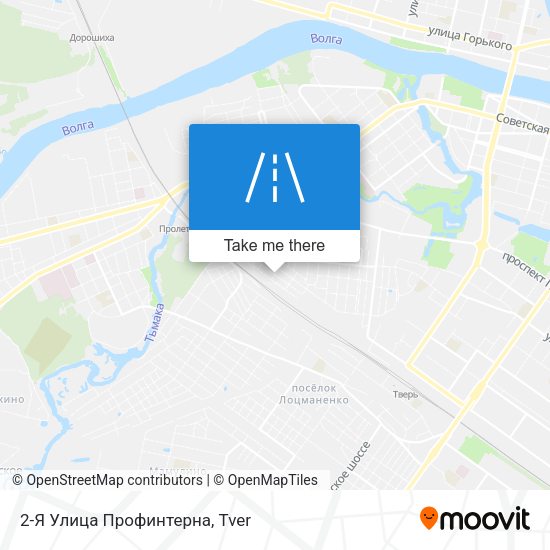 2-Я Улица Профинтерна map