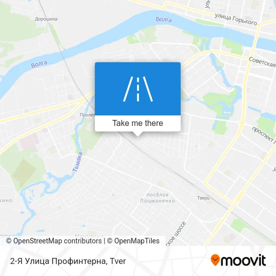 2-Я Улица Профинтерна map