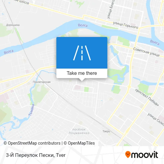 3-Й Переулок Пески map