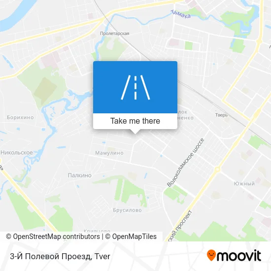 3-Й Полевой Проезд map