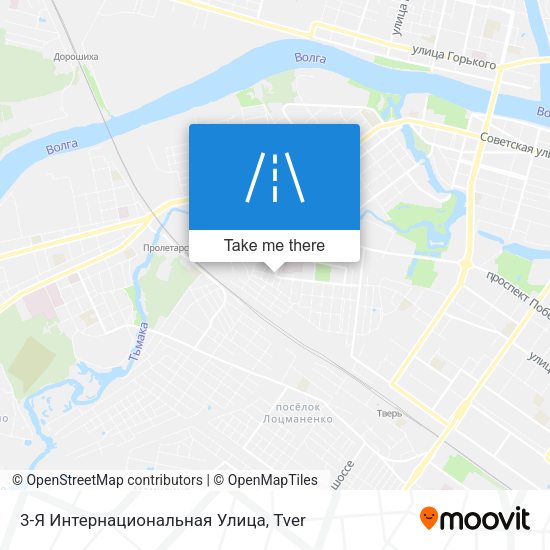 3-Я Интернациональная Улица map