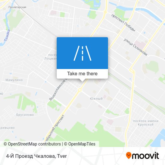 4-Й Проезд Чкалова map