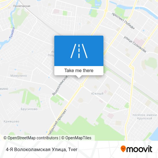 4-Я Волоколамская Улица map