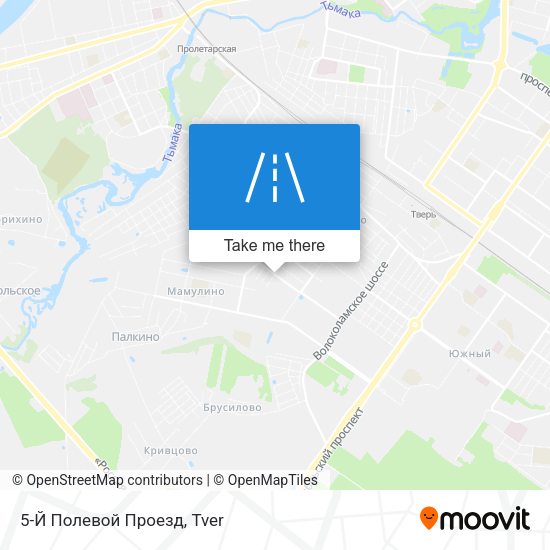 5-Й Полевой Проезд map