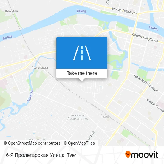 6-Я Пролетарская Улица map