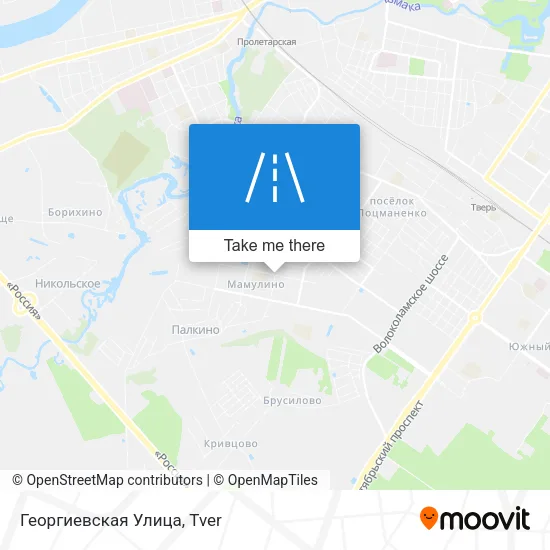 Георгиевская Улица map