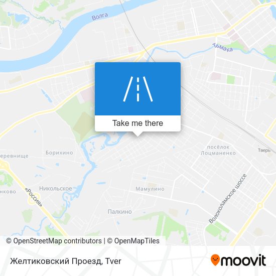 Желтиковский Проезд map